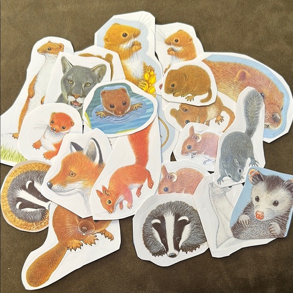 Animal Stickers for Small Pets - Multicolor 20 stickers - Picture 9 of 12